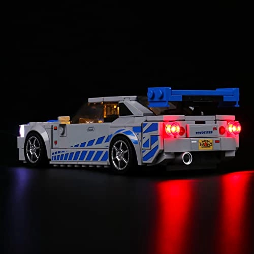 Led Light Kit for LEGO Fast 2 Furious Nissan Skyline GT-R 76917