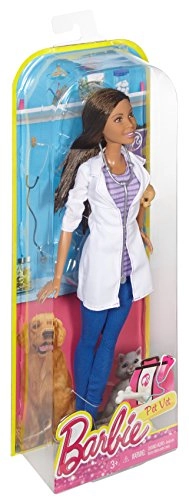 Careers Veterinarian Doll - Dark Hair Ages 3+