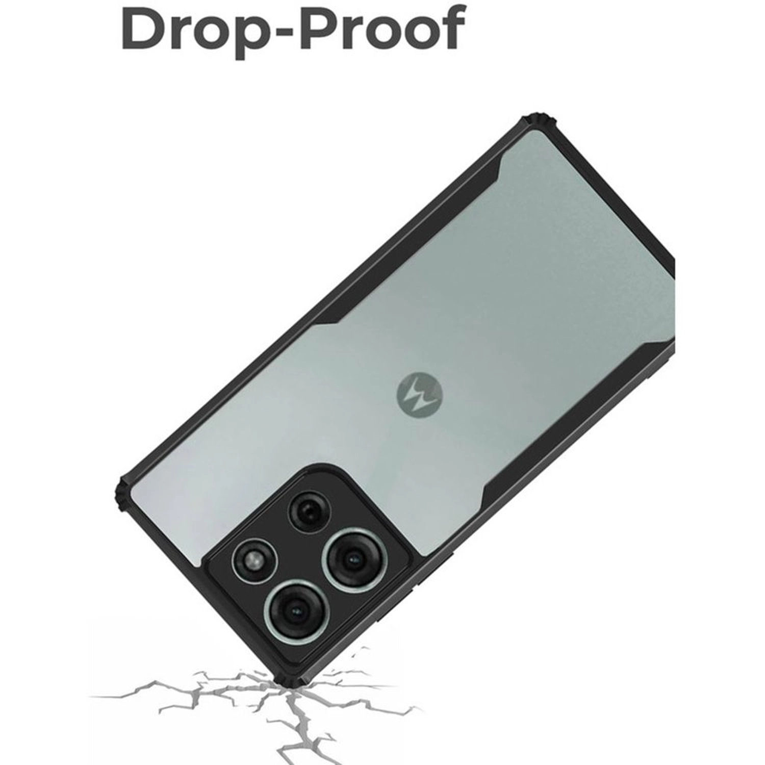 GMBG75 Case Screen Protector for Moto G75