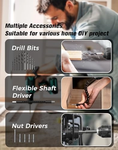 Cordless Drill Set - 20 Volts