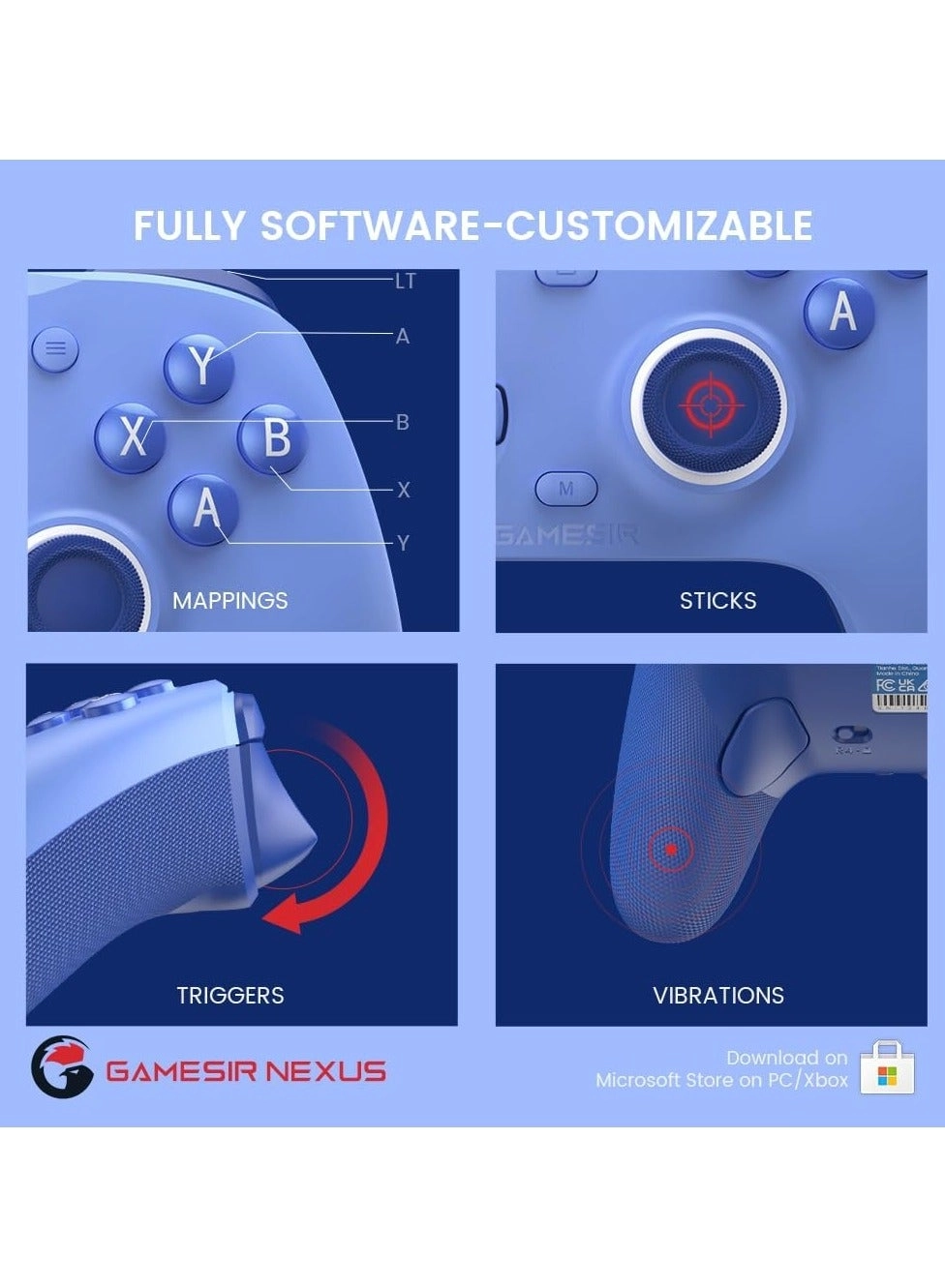 G7 SE - Blue Xbox Series X|S, Xbox One & Windows 10/11