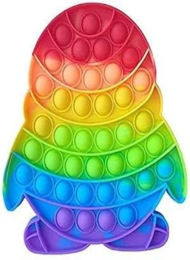 Building Block Puzzle Set - 72 pcs + Penguin Pop It Fidget Toy