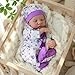 Reborn Baby Doll - 18 inches Vinyl Baby Girl Ages 3+