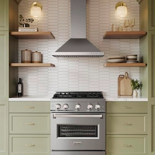 Convertible Vent Wall Mount Range Hood - 30"