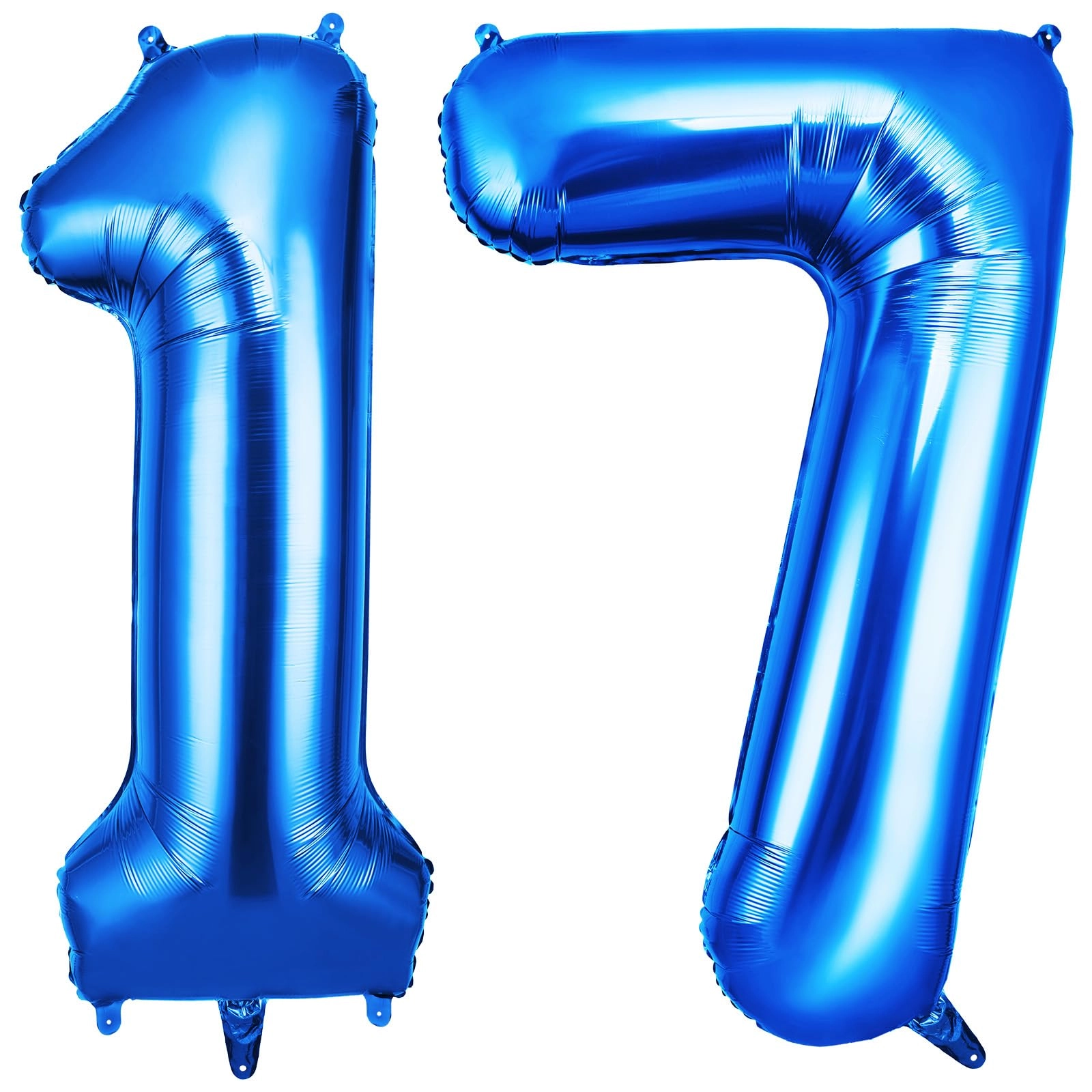 Number 17 Balloon - 2 piece(s) Birthday