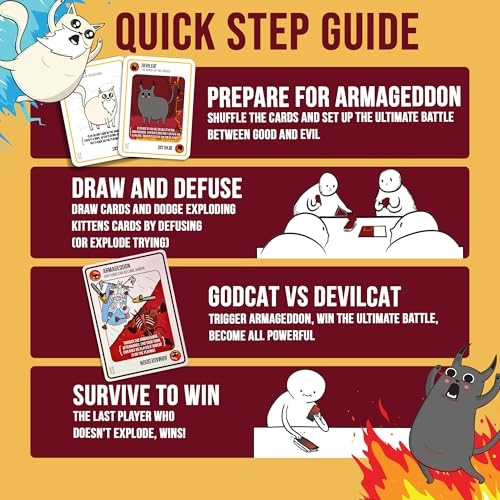 Exploding Kittens: Good vs. Evil - Card Game
