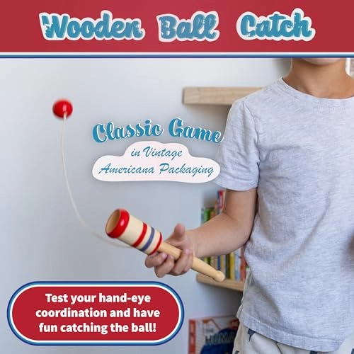 Wooden Ball Catch - Kid
