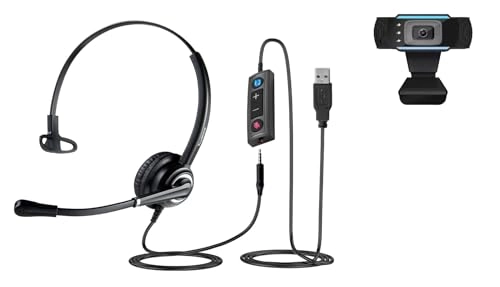 VoicePro 10 - Single Ear USB + W830 - 1080P