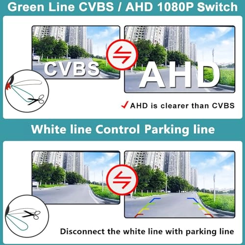 Vehicle Backup Camera CCD - Night vision AHD/CVBS 1080P