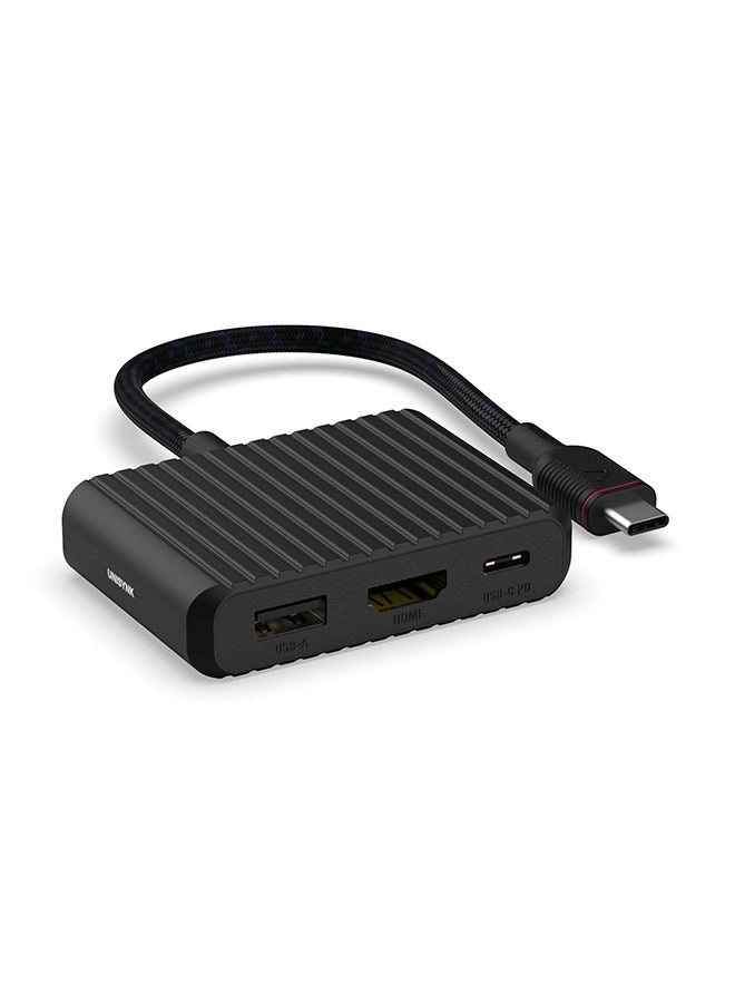 3 Port USB-C Hub V2