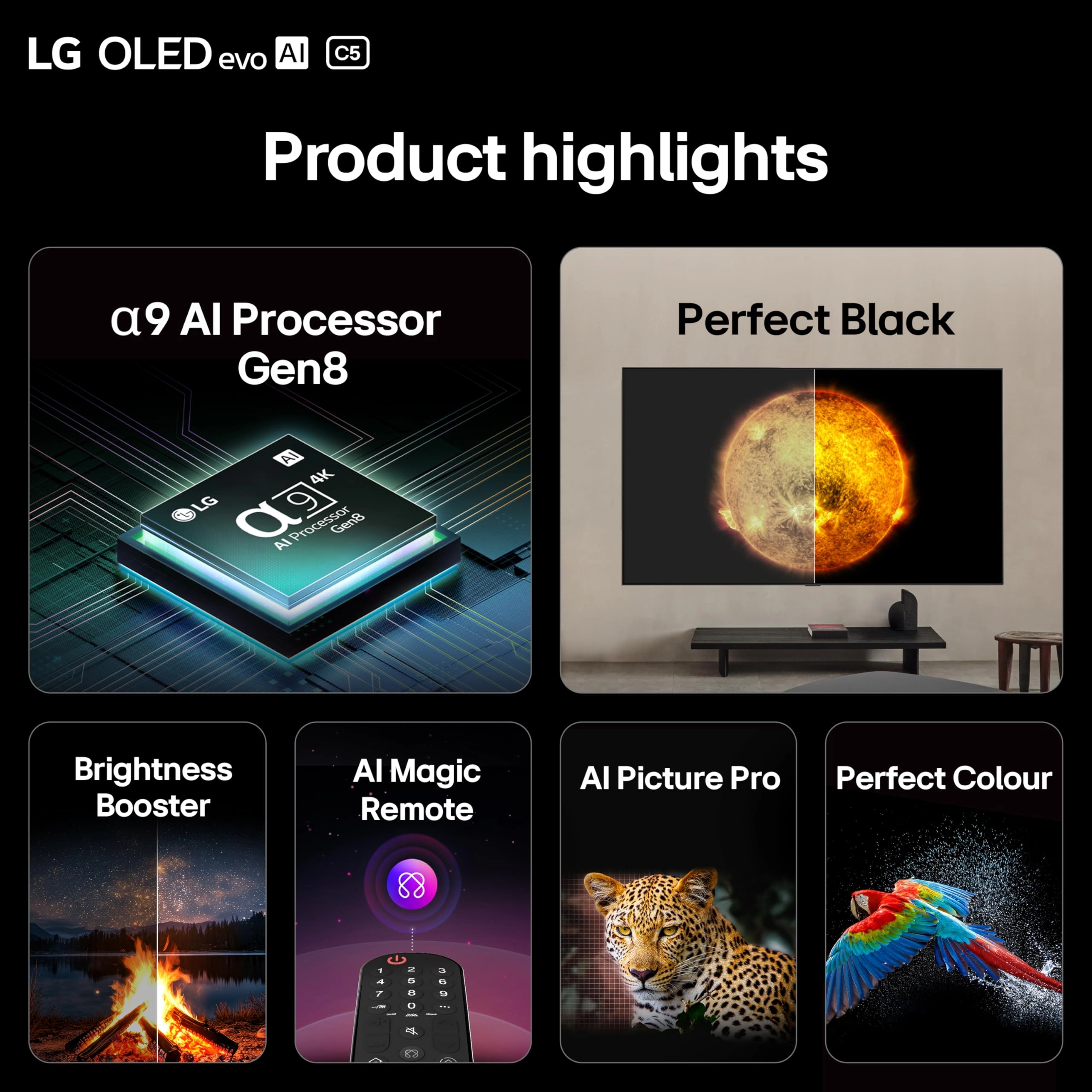 OLED77C55LA - 77-Inch