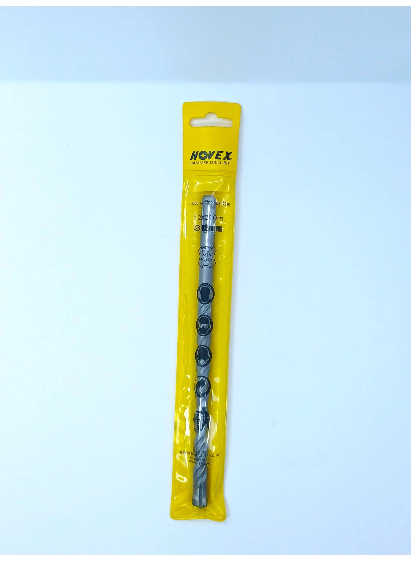 NOVEX NHT-SDS+HDB-12210 - HSS with carbide tips