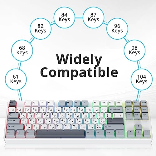PBT keycaps - ANSI ISO