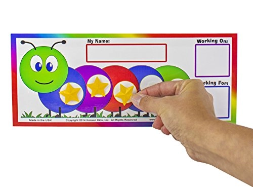 I Can Do It Caterpillar Token Board - 3-10