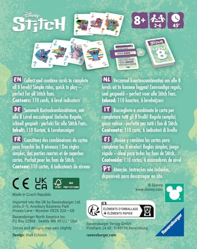 Stitch Level 8 - Card Game