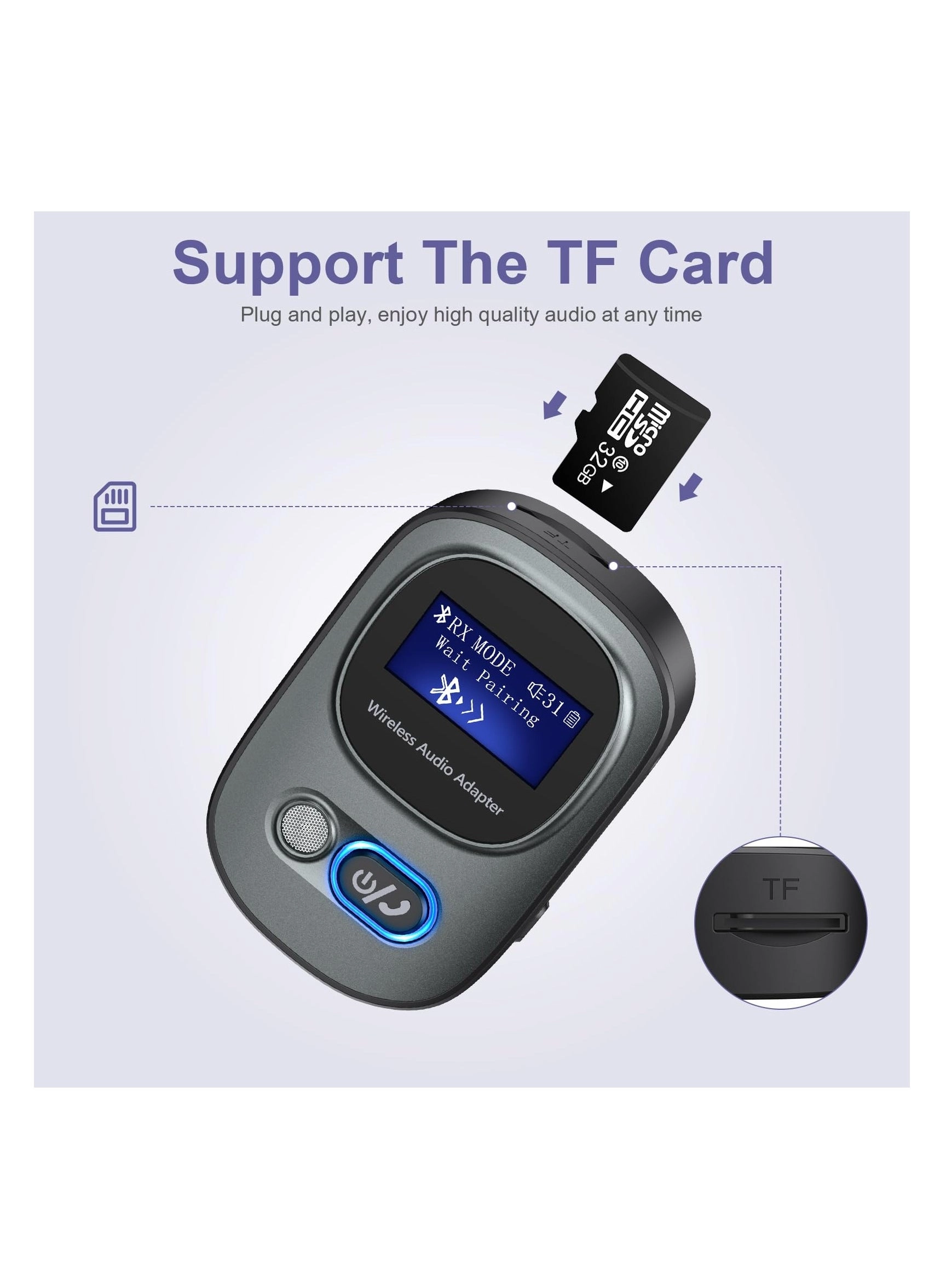 Bluetooth 5.3 Transmitter and Receiver 5.3