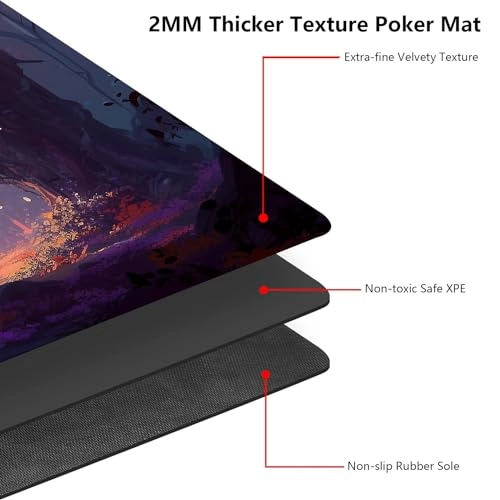 MTG Playmat Rubber Gaming Mouse Pad - 60.96x35.56 cm