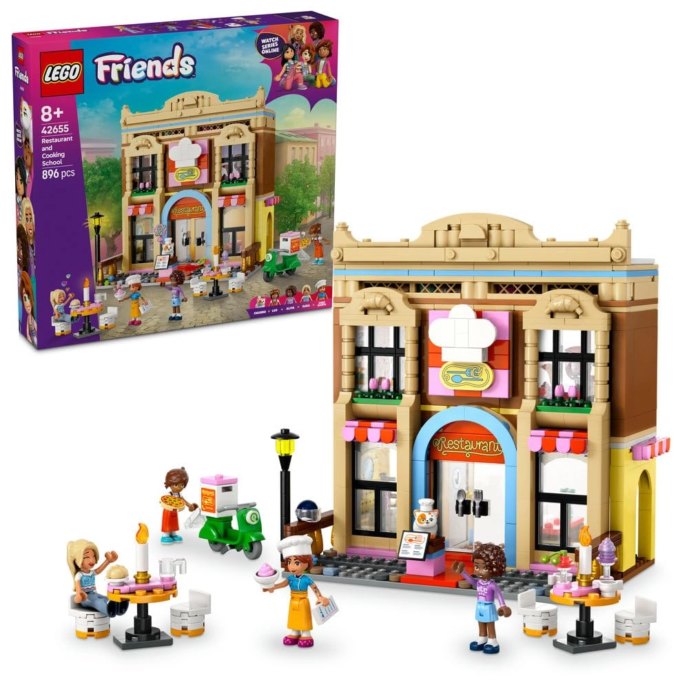 Friends Restaurant and Cooking School (42655) - 4 Minidolls Cat Figure