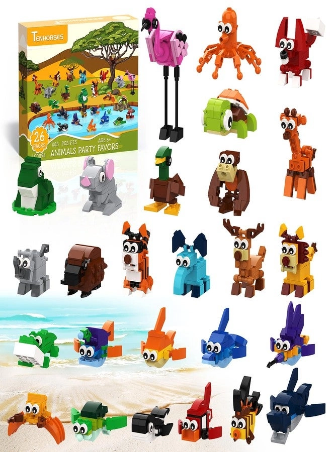Tenhorses Party Favors for Kids Building Set - 803 pcs