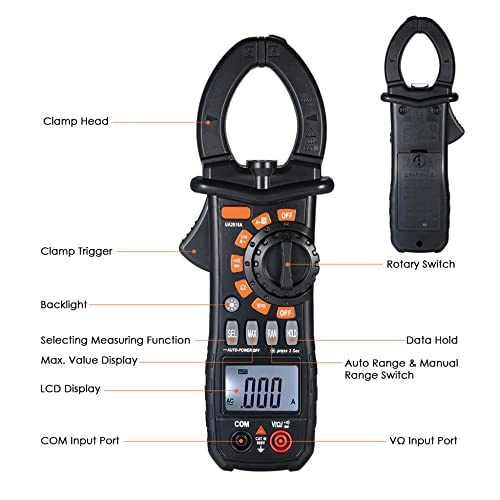 Digital Clamp Meter - 600A 36mm