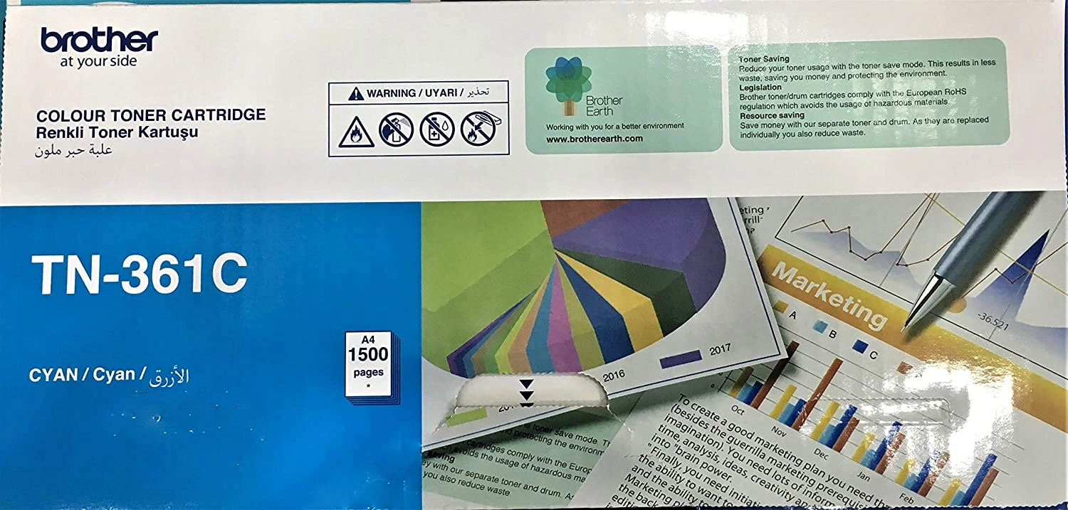 Brother TN-361C - Tonercartridge1,500pages