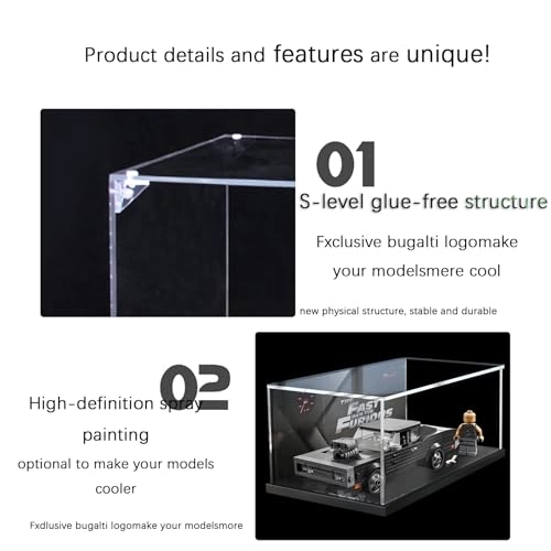 Acrylic Display Case - Speed Champions LEGO