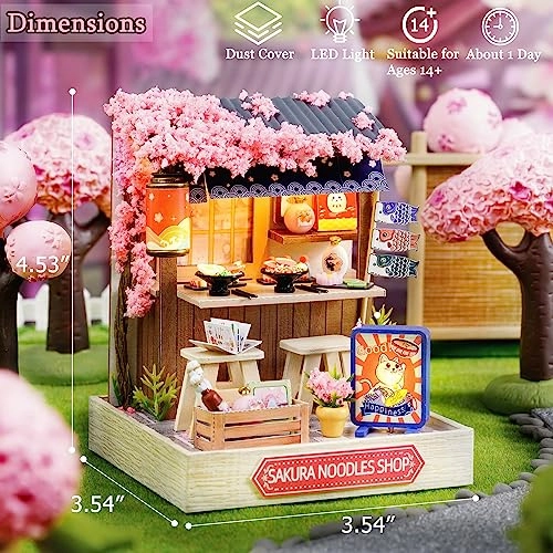 DIY Miniature Dollhouse Kit - Warm Moment 1:24