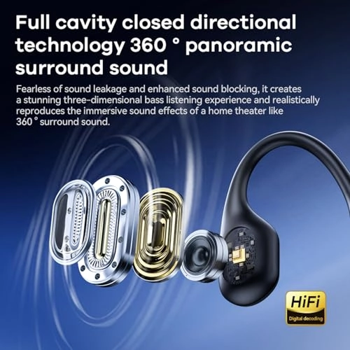 Bone Conduction Headphones Wireless Headphone