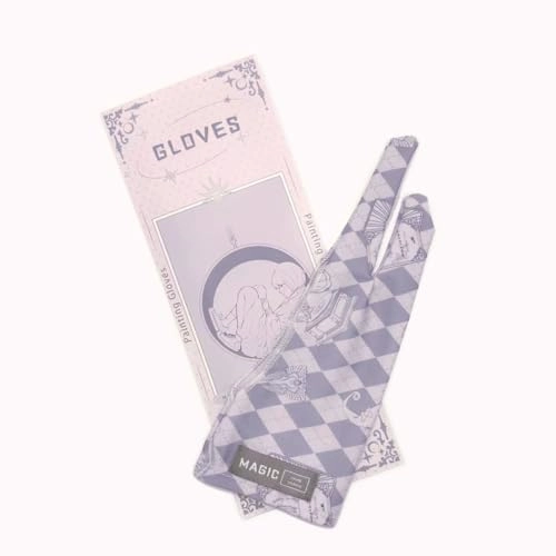 Art Glove - Two Fingers Purple