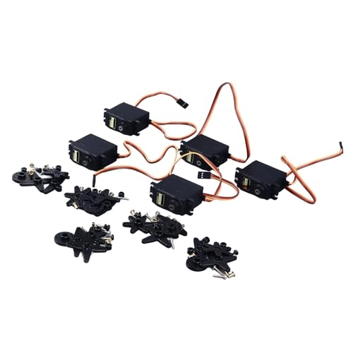 Servomotor Kit - 5 x servomotors 180 degrees analog