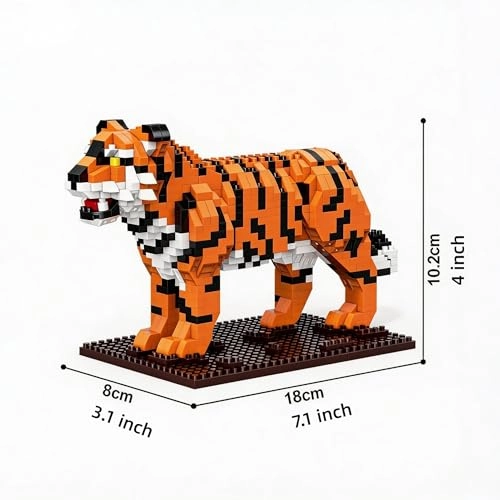 Tiger Micro Building Blocks - 980 pcs
