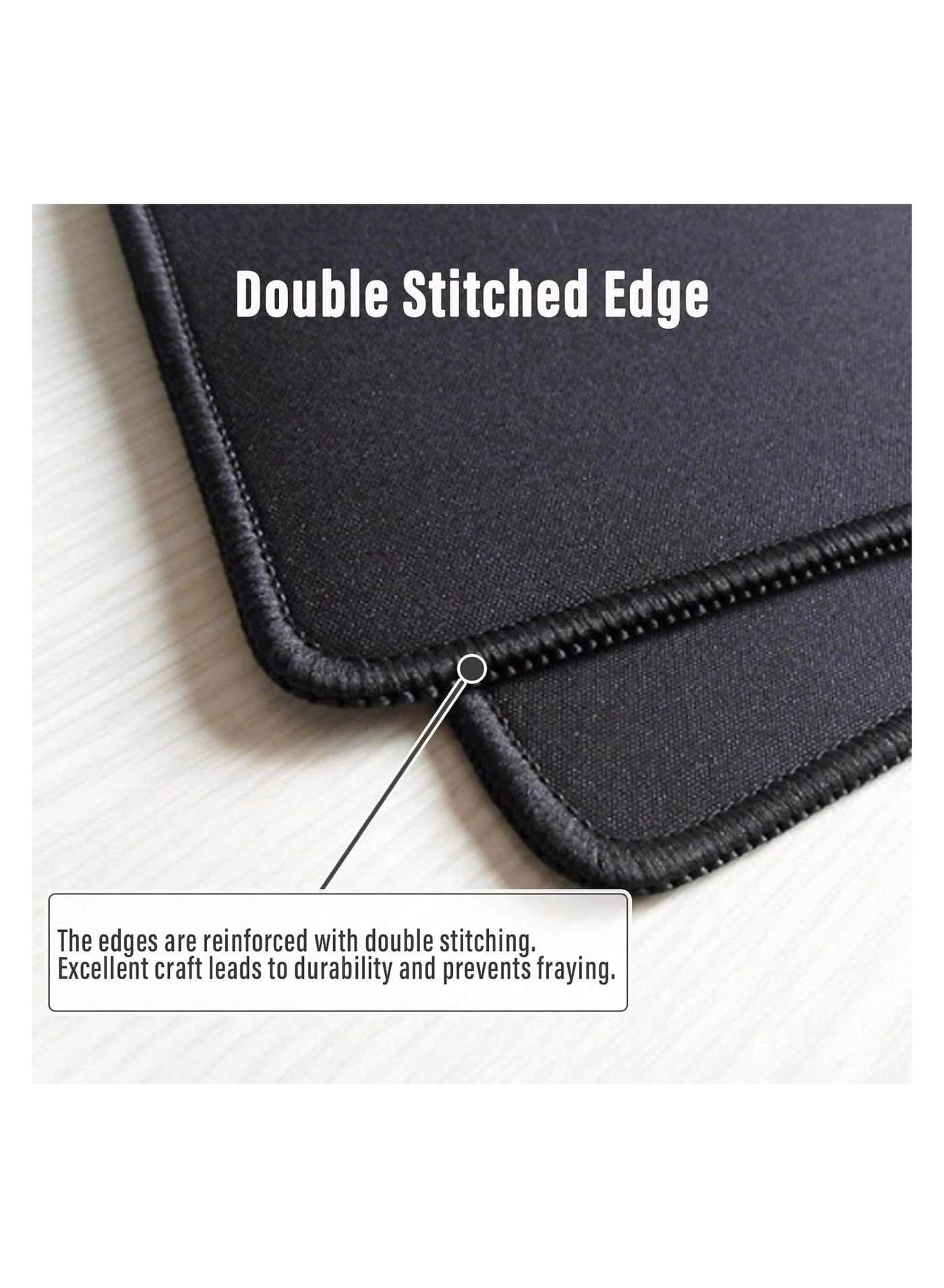 Minimalist Topographic Map XL Rubber Polyester Gaming Mouse Pad - 80x30 cm