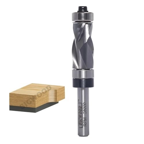 SICWOOD Compression Flush Trim Router Bit - 12mm 14mm