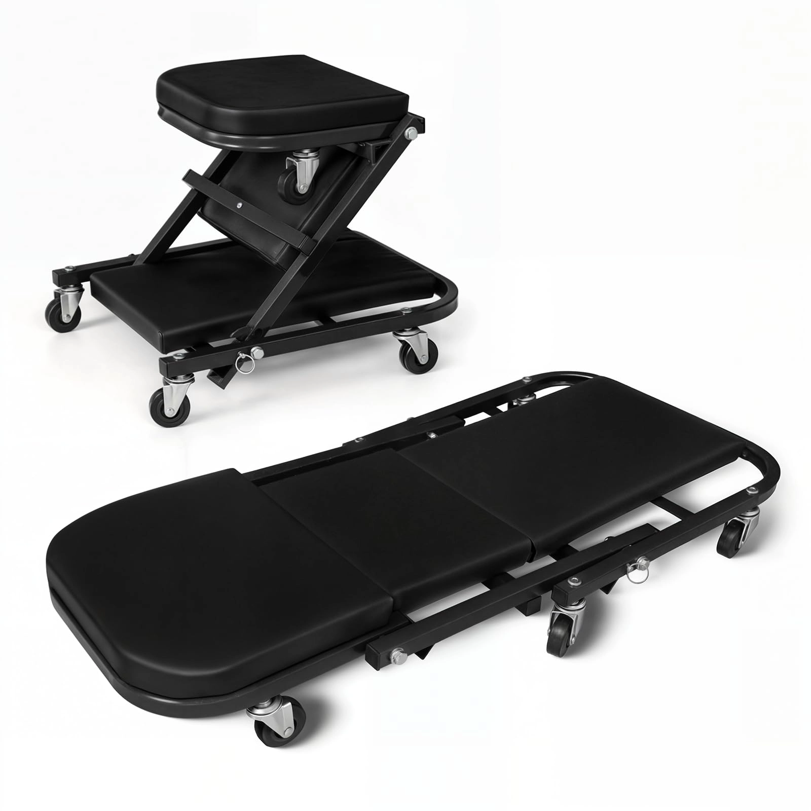 Magshion Z-Creeper Seat - 330 lbs 6 Wheels Foldable