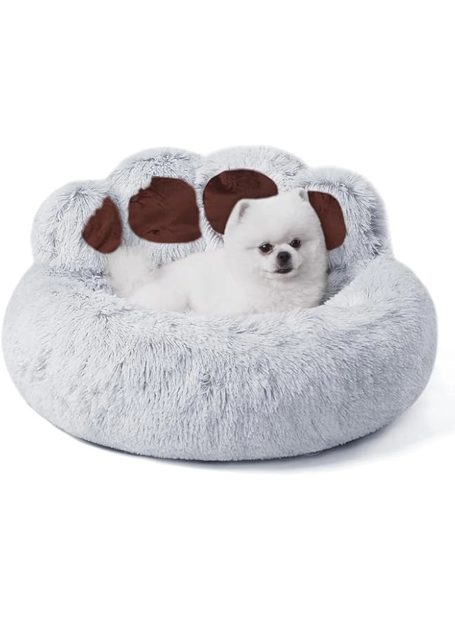 DIMUT Bear Paws Round Cat Bed