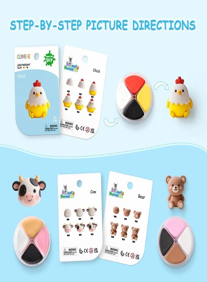 Air Dry Clay Kit - 12pcs.