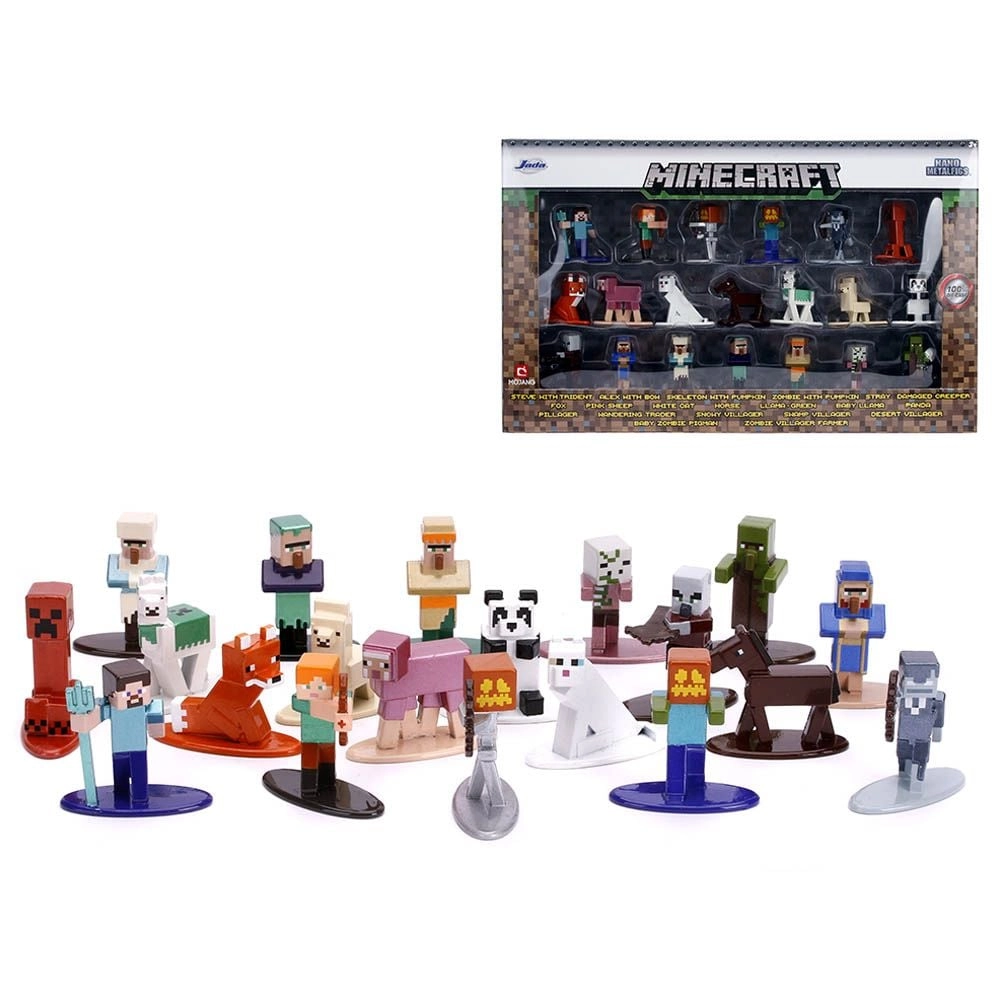 Jada Minecraft Figures (sim-253265001) 20 pcs