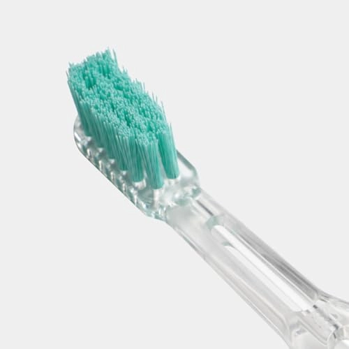 Ionic Toothbrush Replacement Brush Head - 4 Count 3 Row Rubber Point Bristle