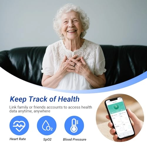 Smart Ring - 9# Gold Heart Rate Blood Oxygen