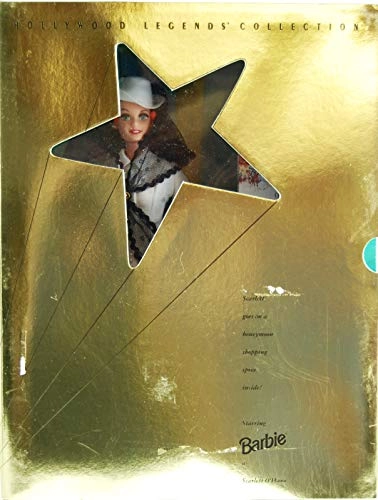 Scarlett O Hara Doll - 12 inch Plastic Black and White dress Ages 14+