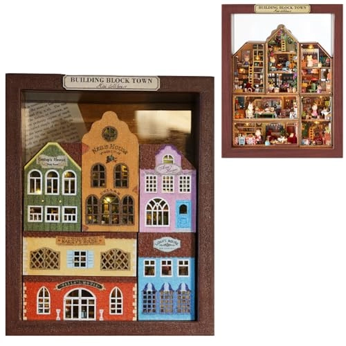 Miniature Wooden Dollhouse Furniture Kit - Creative Room 1:24