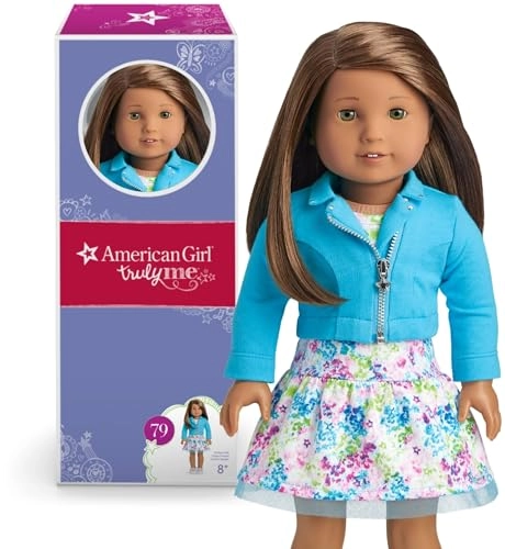 Truly Me Doll - 18-inch Vinyl Medium Skin Brown Hair Hazel Eyes Ages 6+