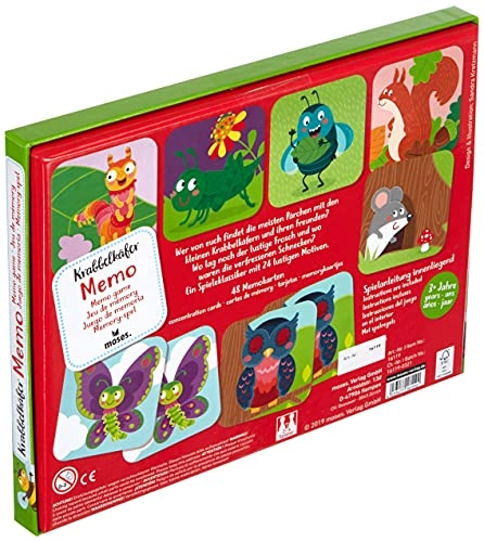 Crawling Beetle Memo, - 3 years and up