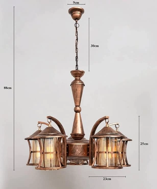 0099 CHANDELIER 5 LIGHT