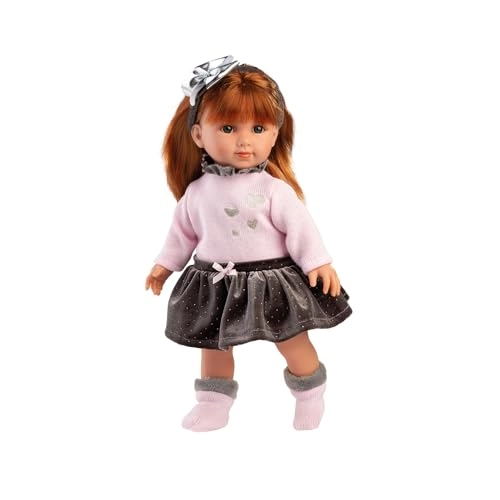 Nicole Fashion Doll - 35 cm Red Hair Blue Eyes Ages 3+