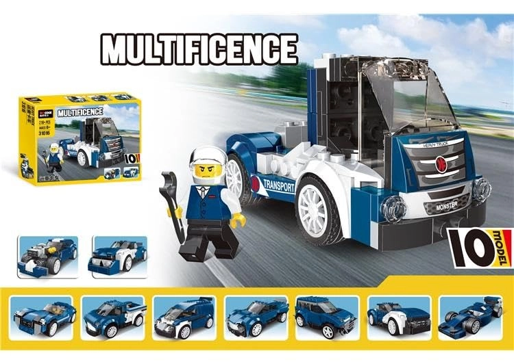 10-in-1 Magic Building Blocks Set - 216 pcs