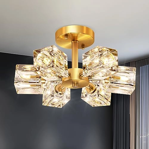 Semi Flush Mount Ceiling Light Fixture