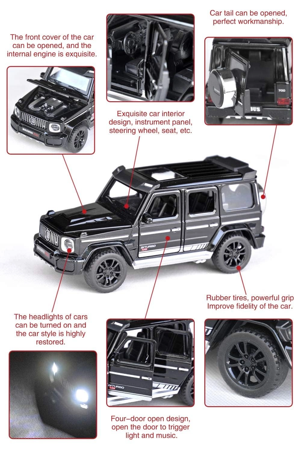 Brabus 700 - 1:32 1 pcs