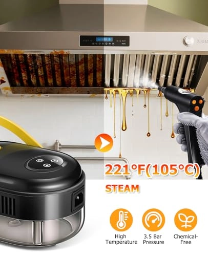 Steam Cleaner - 3.5Bar 1200ml
