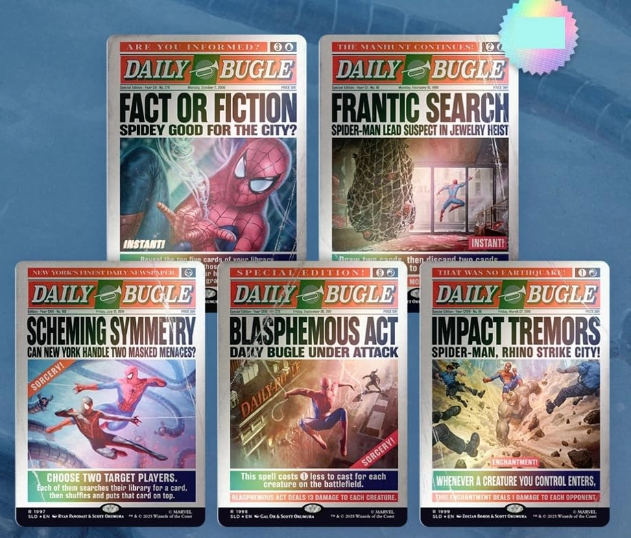 MTG Decks & More MTG Secret Lair: Secret Lair x Marvel's Spider-Man: Daily Bugle Breaking News (Foil Edition)